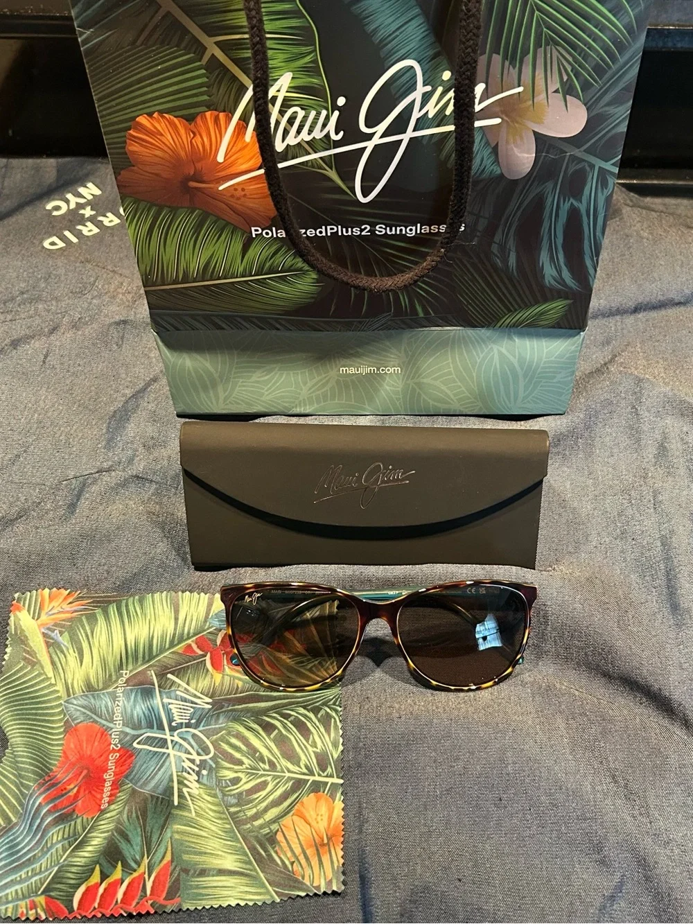 Maui Jim Polarized plus2 Ocean Sunglasses - NIB